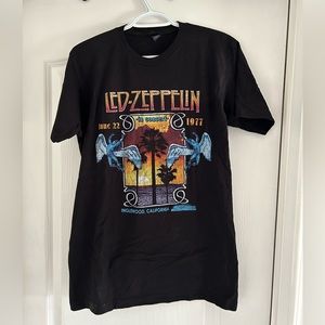 Led Zeppelin graphic band tee shirt